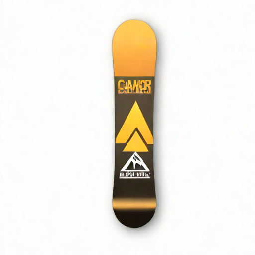Flat Camber Snowboard