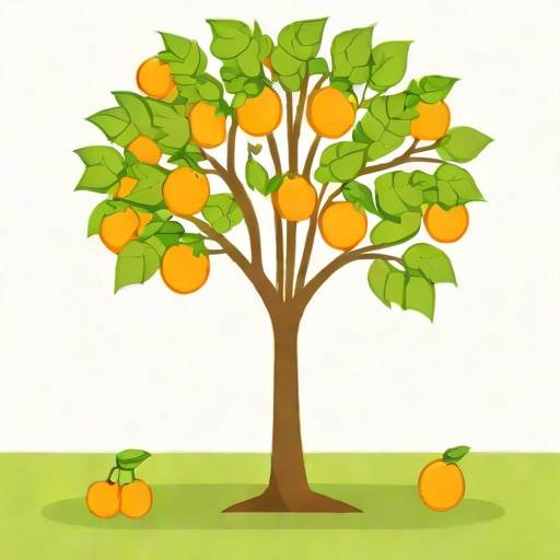 Fruit Tree Trained On Stakes