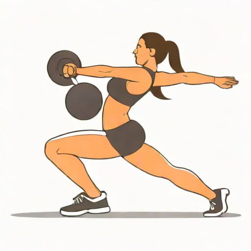 Glute Focused Lunge