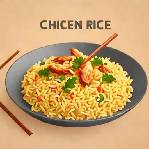 Indo Chinese Chicken Fried Rice