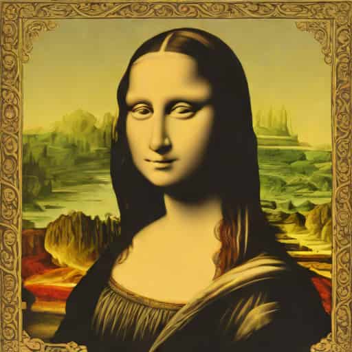 Is Mona Lisa Wearing A Hairnet