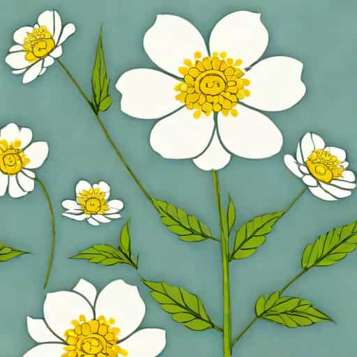 Japanese Anemone White