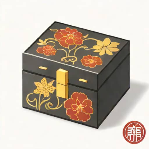 Japanese Lacquer Jewelry Box