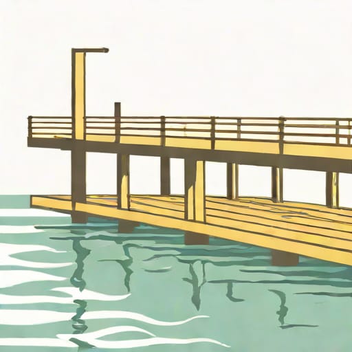 Jetty Stripe Detail Fanned Bottoms