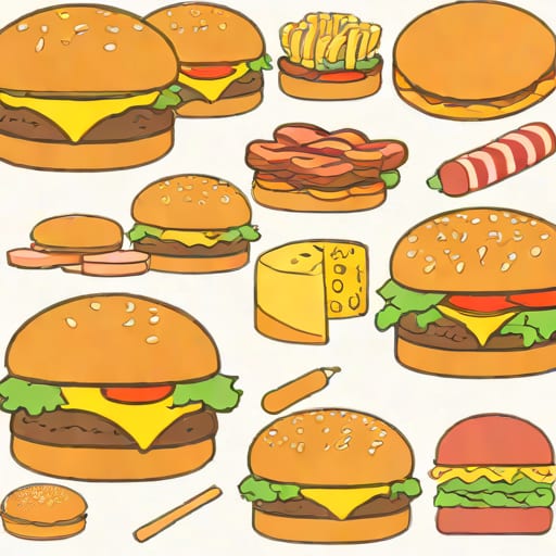 Jr Bacon Cheeseburgers 1 Cent