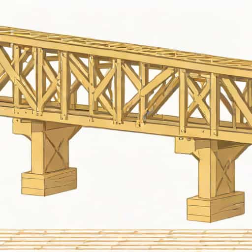 K Truss Balsa Wood Bridge