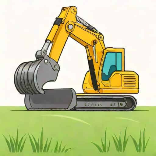 Kids Ride On Excavator