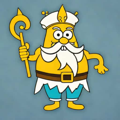King Triton Spongebob