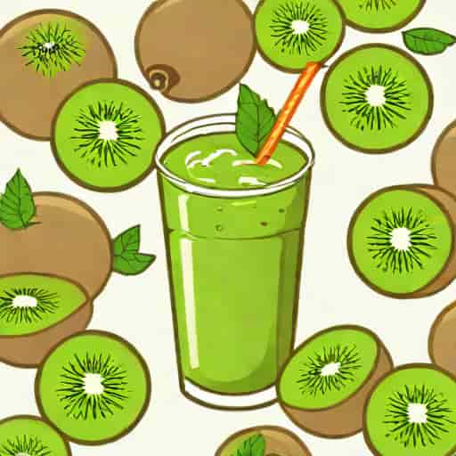 Kiwi Quencher Tropical Smoothie Nutrition