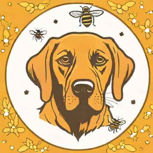 Labrador Stung By Bee