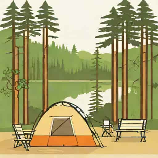 Lake Margrethe State Forest Campground