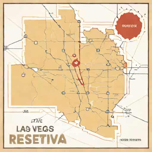Las Vegas Paiute Reservation Map