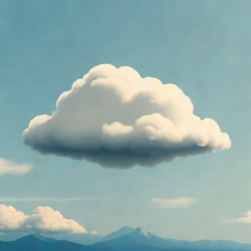 Lenticular Cloud Over Cumulonimbus