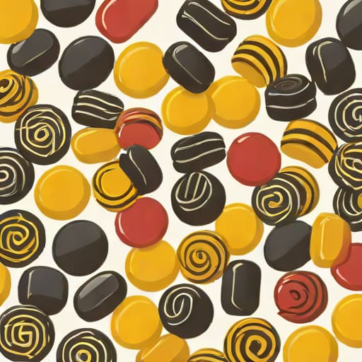 Liquorice And Aniseed Sweets