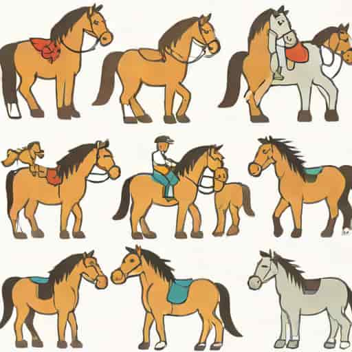 Little People Clip Clop Horses