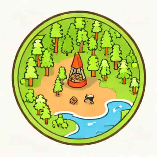 Locate The Heavily Mined Area On Woods
