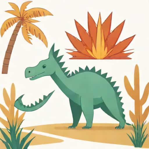 Long Neck Stegosaurus