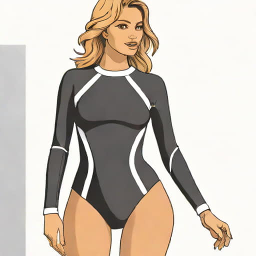 Long Sleeve Neoprene Swimsuit
