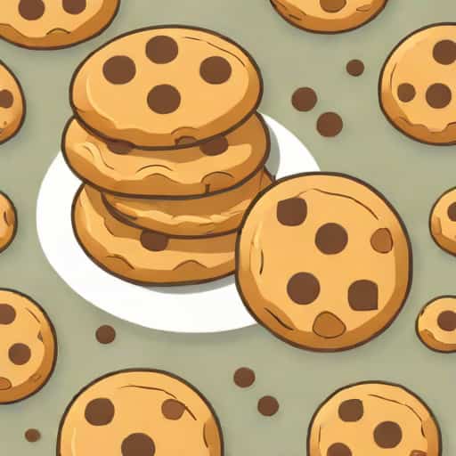 Low Sugar Chocolate Chip Cookies