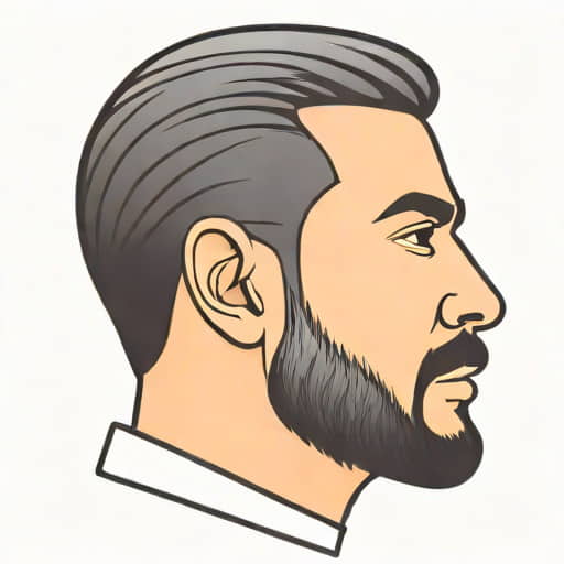Low Taper Fade With Sideburns