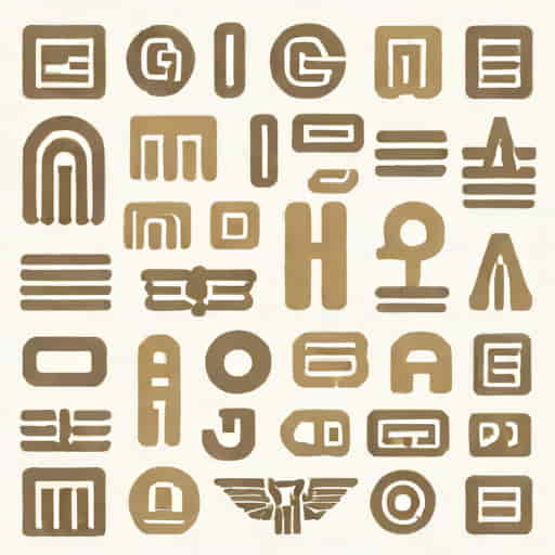 Maya Hieroglyphs Alphabet