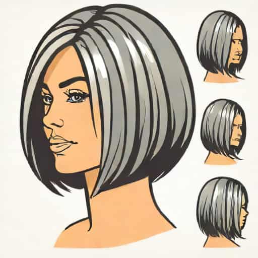Mid Length Bob With Choppy Layers