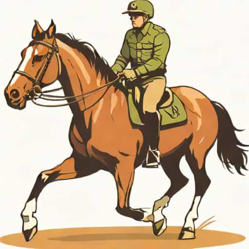 Militarize Race Horse