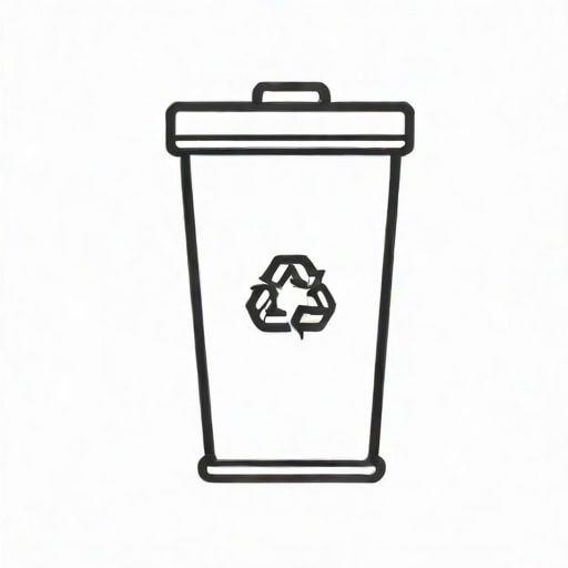 Motion Sensor Trash Can