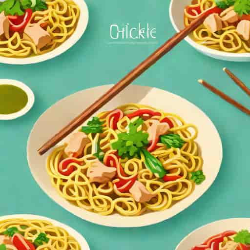 Noodle Chicken Stir Fry