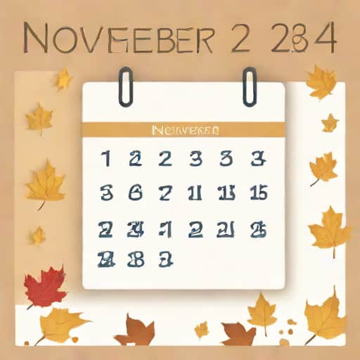 November 2024 Calendar Printable