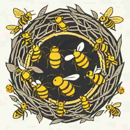 Obsidian Nest Productive Bees