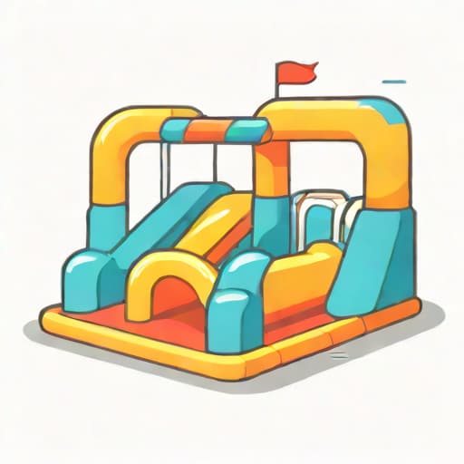 Obstacle Course Bounce House