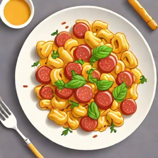 One Pan Cheesy Sausage Gnocchi