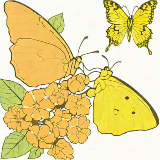 Orange Sulphur Vs Clouded Sulphur