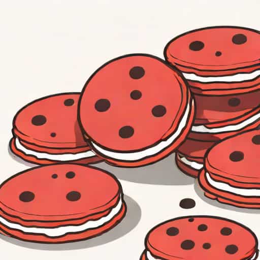 Oreo Red Velvet Cookies