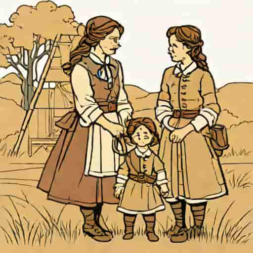 Outlander Lizzie And The Twins