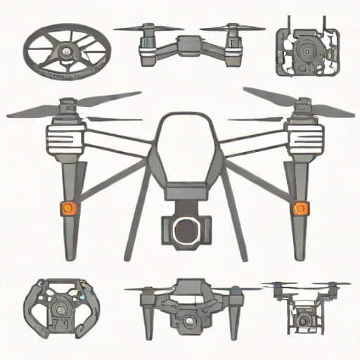 Overflew Drone Replacement Parts