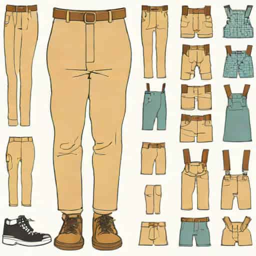 Pants With Suspender Buttons