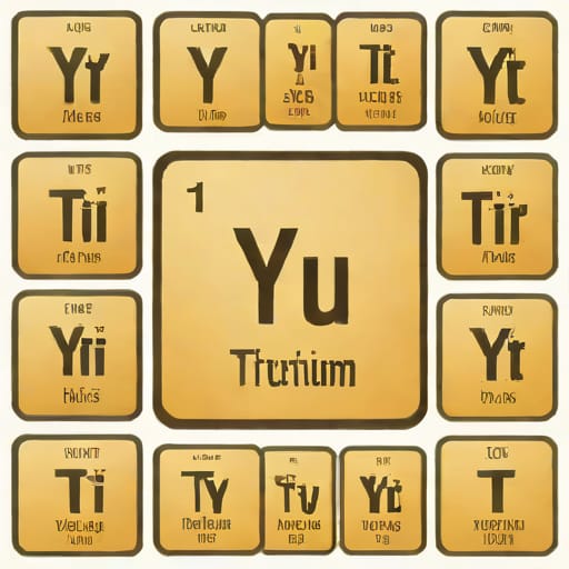 Periodic Table Of Elements Yttrium