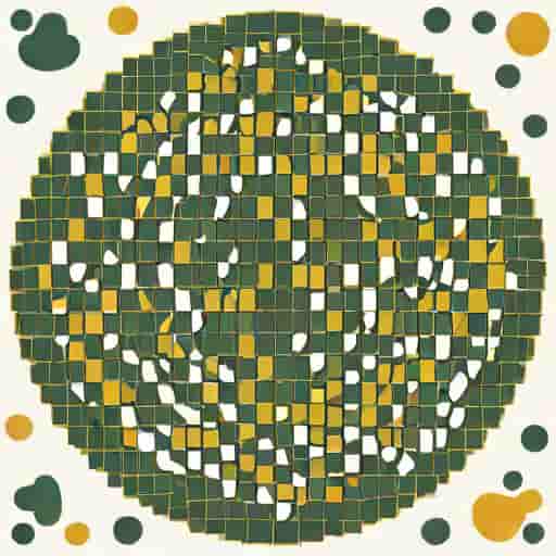 Pointillism Zoomed In