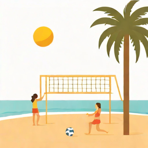 Praia Volei De Praia Feminino