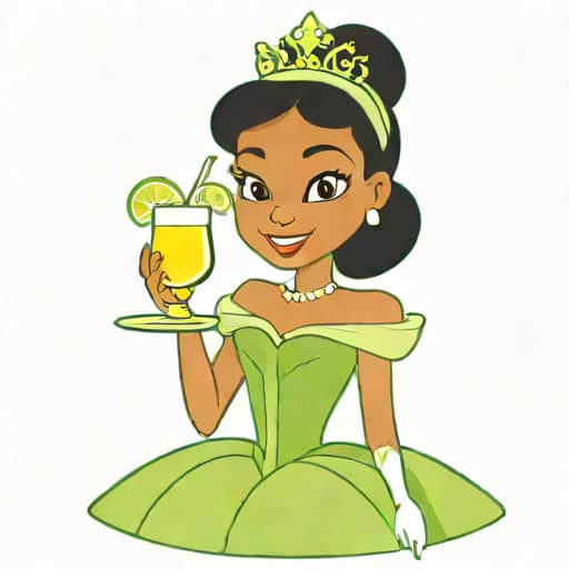 Princess Tiana Sipper