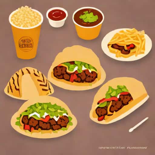 Qdoba Mexican Eats Saginaw Menu