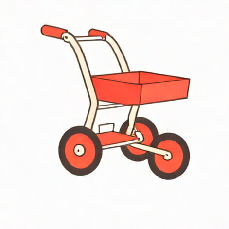 Radio Flyer Push Cart