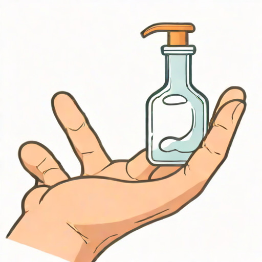 Real Saline Hand Pic At Home