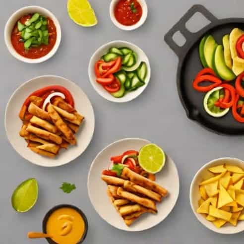 Receta Fajitas De Pollo