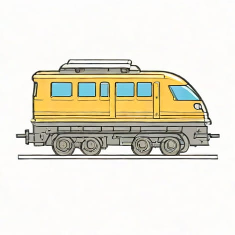 Remote Control Trackless Train