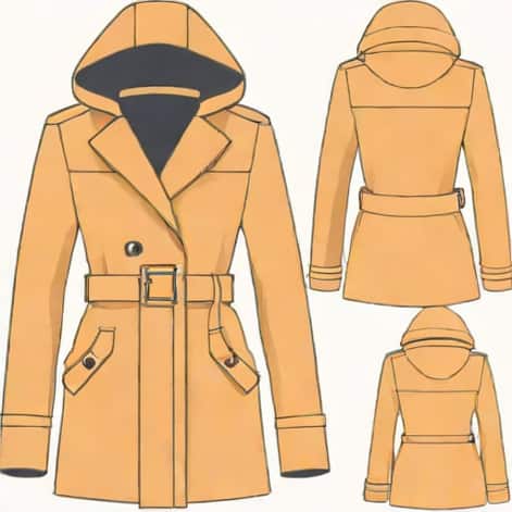 Rime Coat Raiment Fashion