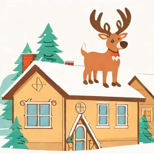 Rudolph On The Housetop