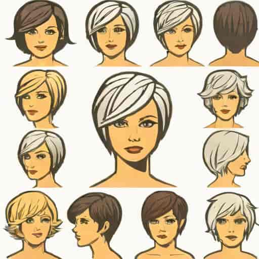 Short Choppy Hairstyles For Over 60